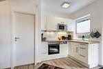 Küche / Küchenzeile - Ferienwohnung Strandkörv - Top-Hundeurlaub