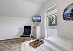 Schlafzimmer - Ferienwohnung Strandkörv - Top-Hundeurlaub
