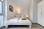 Schlafzimmer - Ferienwohnung Strandkörv - Top-Hundeurlaub
