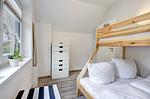 Schlafzimmer - Ferienwohnung Strandkörv - Top-Hundeurlaub