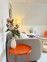 Wohnzimmer - Ferienwohnung Insel - Auszeit Pellworm - Top-Hundeurlaub
