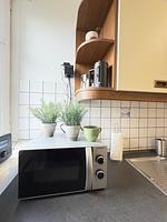 Küche / Küchenzeile - Ferienwohnung Insel - Auszeit Pellworm - Top-Hundeurlaub