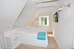 Schlafzimmer - Ferienhaus Amselkate - Top-Hundeurlaub