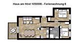 Grundriss - Ferienwohnung 6 - Top-Hundeurlaub