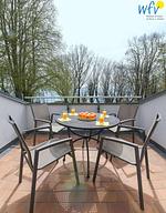 Balkon - Ferienwohnung 15 - Top-Hundeurlaub