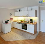 Küche / Küchenzeile - Ferienwohnung 15 - Top-Hundeurlaub