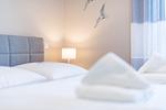 Schlafzimmer - Residenz Bismarck, Whg. 18 - Top-Hundeurlaub
