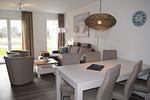 Wohnzimmer - Haus Nr. 25, Ferienhaus Fischerhus - Top-Hundeurlaub