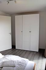 Schlafzimmer - Haus Nr. 25, Ferienhaus Fischerhus - Top-Hundeurlaub