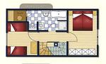Grundriss - Haus Nr. 25, Ferienhaus Fischerhus - Top-Hundeurlaub