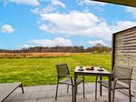 Terrasse - Ferienwohnung Graureiher 18 im Wreecher Idyll Rügen - Top-Hundeurlaub