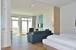 Wohn/ Essbereich - Aparthotel Anna Düne 2-31 - Top-Hundeurlaub