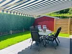 Genießen Sie entspannte Stunden auf dieser einladenden Terrasse! - Flipper - Top-Hundeurlaub