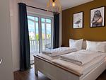 Schlafzimmer - Salt & Sand Wohnung Sun - Top-Hundeurlaub