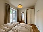 Gemütliches Schlafzimmer ideal für erholsame Nächte. - Salt & Sand Wohnung Sand - Top-Hundeurlaub