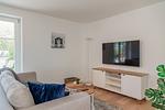 Wohnzimmer - Reetruhe - Top-Hundeurlaub