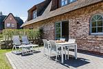 Terrasse - Reetruhe - Top-Hundeurlaub
