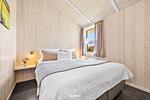 Schlafzimmer - Ferienhaus Hellig Hus am Strand Schönhagen - Top-Hundeurlaub