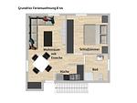 Grundriss - Fewo Ostseelaune - direkt an Wald und Meer - Top-Hundeurlaub