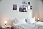 Schlafzimmer - Küstenflair - Top-Hundeurlaub