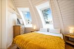 Ferienhaus Tamika am Tollensesee - Blick ins Schlafzimmer - Tamika - Top-Hundeurlaub