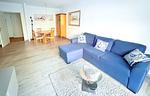 Wohnzimmer - Strandresidenz Juliusruh Fewo 2 - mit Balkon - Top-Hundeurlaub