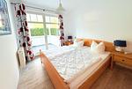 Wohnzimmer - Strandresidenz Juliusruh Fewo 2 - mit Balkon - Top-Hundeurlaub