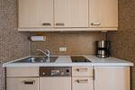 Küche / Küchenzeile - Ein-Zimmer-Apartment 55/11 - Top-Hundeurlaub