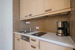 Küche / Küchenzeile - Ein-Zimmer-Apartment 55/11 - Top-Hundeurlaub