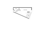 Grundriss - Ein-Zimmer-Apartment 55/11 - Top-Hundeurlaub