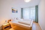 Schlafzimmer - Zwei-Zimmer-Apartment 55/14 - Top-Hundeurlaub