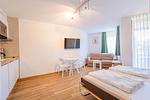Wohnzimmer - Ein-Zimmer-Apartment 55/16 - Top-Hundeurlaub