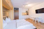 Wohnzimmer - Ein-Zimmer-Apartment 55/16 - Top-Hundeurlaub