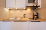Küche / Küchenzeile - Ein-Zimmer-Apartment 55/16 - Top-Hundeurlaub