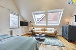 Wohnzimmer - Ferienwohnung Seesternchen - Top-Hundeurlaub