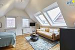 Wohnzimmer - Ferienwohnung Seesternchen - Top-Hundeurlaub