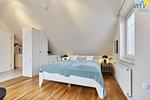 Schlafzimmer - Ferienwohnung Seesternchen - Top-Hundeurlaub