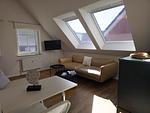 Wohnzimmer - Ferienwohnung Seesternchen - Top-Hundeurlaub
