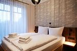 Schlafzimmer - Haus 1 Comfort-Apartment 5 - Top-Hundeurlaub