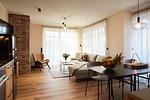 Wohnzimmer - Haus 1 Comfort-Apartment 5 - Top-Hundeurlaub