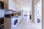 Ferienwohnung Vitus Bering Suite Ostseebad Wustrow ZweiWasser Alte Seefahrtschule Küche - Vitus Bering Suite - Top-Hundeurlaub