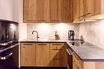 Küche / Küchenzeile - Binnendiek Resort Haus 3 Wohnung 6 - Top-Hundeurlaub