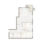Grundriss - Binnendiek Resort Haus 3 Wohnung 4 - Top-Hundeurlaub