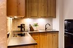 Küche / Küchenzeile - Binnendiek Resort Haus 3 Wohnung 1 - Top-Hundeurlaub