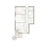 Grundriss - Binnendiek Resort Haus 3 Wohnung 7 - Top-Hundeurlaub