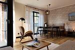 Wohnzimmer - Binnendiek Resort Haus 3 Wohnung 7 - Top-Hundeurlaub