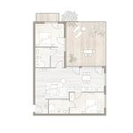 Grundriss - Binnendiek Resort Haus 3 Wohnung 15 - Top-Hundeurlaub