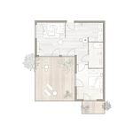 Grundriss - Binnendiek Resort Haus 3 Wohnung 13 - Top-Hundeurlaub
