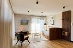 Wohnzimmer - Binnendiek Resort Haus 3 Wohnung 16 - Top-Hundeurlaub