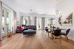 Wohnzimmer - Ferienwohnung Strandmuschel Villa First Sellin - Top-Hundeurlaub
